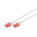 Digitus CAT 6 U-UTP patch cable, Cu, LSZH AWG 26/7, length 2 m, color white