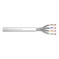 Digitus CAT 6A U-FTP patch cable, raw length 100 m, paper box, AWG 27/7, LSZH, sx, grey