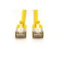 Digitus CAT 6A F-FTP Slim Patch cord, Cu, LSZH AWG 32/7, length 2m, Yellow