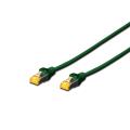 Digitus CAT 6A S-FTP patch cord, Cu, LSZH AWG 26/7, length 0.25 m, color green