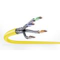 Digitus CAT 7A S-FTP installation cable, 1500 MHz Cca (EN 50575), AWG 22/1, 1000 m drum, Sx, yellow