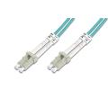 Digitus FO patch cord, duplex, LC to LC MM OM3 50/125 µ, 15m