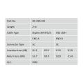 Digitus FO patch cord, duplex, SC to SC SM OS2 09/125 µ, 2 m
