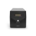 Digitus Line-Interactive UPS, 1000VA/600W 12V/7Ah x2 battery,4x CEE 7/7,USB,RS232,RJ45,LCD
