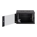 Digitus 7U wall mounting cabinet, Dynamic 385x600x450 mm, color black (RAL 9005)