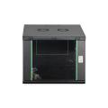 Digitus 9U wall mounting cabinet 474x600x600 mm, color black (RAL 9005)
