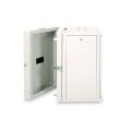 Digitus 16U wall mounting cabinet, Unique, 820x600x600 mm double sectioned, pivotable, grey (RAL 7035)