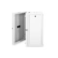 Digitus 20U wall mounting cabinet, Unique, 998x600x600 mm double sectioned, pivotable, grey (RAL 7035)