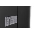 Digitus 4U wall mounting patch bracket, 195x505x250 mm adjustable depth, stackable, black (RAL 9005)