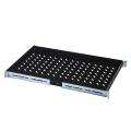 Digitus 1U fixed shelf for racks from 1000 mm depth 44x483x737 mm, up to 100 kg, black (RAL 9005)