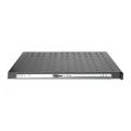 Digitus 1U extendible shelf for 1000 mm depth racks 44x483x720 mm, up to 65 kg, black (RAL 9005)