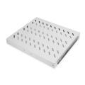 Digitus 1U extendible shelf for 600 mm depth racks 40x485x368 mm, up to 25 kg, grey (RAL 7035)