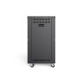 Digitus 16U AVS rack, 780x507x460 mm threaded mounting holes, castors, bl