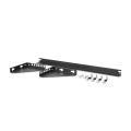 Digitus 2U vertical wall mounting bracket 105 x 504 x 151 mm, black