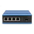 Digitus Industrial 4+1-Port Gigabit Ethernet PoE Switch Unmanaged, 4 RJ45 Ports 10/100/1000 Mbits