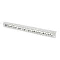 Digitus Modular Patch Panel, shielded, with 24x DN-93615 24-port, 1U, rack mount, grey RAL 7035
