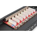Digitus CAT 6A Patch Panel, shielded,8-Port 1/2U, 10
