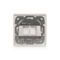 Digitus Faceplate for Keystone Jacks, 2x RJ45 dust cover, 80x80 + central plate, pure white