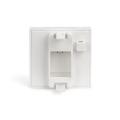 Digitus 45x45 mm 1-port shutter with transp. label field for DN-93802-5, content: 1x shutter, RAL 9003