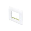 Digitus 80x80 mm frame Inhalt: Rahmen, RAL 9003