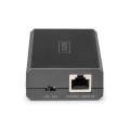 Digitus Gigabit Ethernet PoE Splitter, 802.3af/at/bt Output: 12V/4.25A, 24V/2.125A, 51W