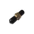 Digitus FO coupler, simplex, ST to ST, MM ceramic sleeve, metal housing, black dust caps
