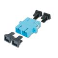 Digitus FO Coupler, Duplex, SC to SC, MM OM3, Aqua ceramic sleeve, polymer housing, incl. screws