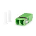 Digitus FO coupler, duplex, LC APC, SM, Without flange Ceramic Sleeve, Polymer-Gehäuse