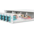 Digitus FO splice box, 1U, equipped, 12x SC DX, OM3 incl. splice cassette, colored pigtails, couplers