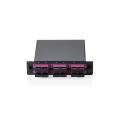 Digitus MPO/MTPcassette for 3 cassettes panel, OM4 6xSC DX couplers, Fanout, MPO Adapter