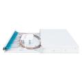 Digitus FO splice box, 1U, equipped, 24x LC DX, OM3 incl. splice cassette, colored pigtails, couplers