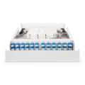 Digitus FO Wall mount unit, Medium, Singlemode, 24 x LC DX Splice ready, with connectors and pigtails