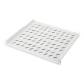Digitus 1U fixed shelf for racks from 600 mm depth 44x482x400 mm, up to 15 kg, grey (RAL 7035)