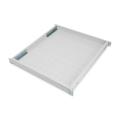 Digitus 1U fixed shelf for 800 mm depth racks 43x484x508 mm, adjust. up to 700 mm depth, grey