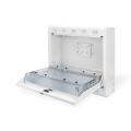 Digitus DVR wall mounting cabinet 550x580x160 mm, grey (RAL 7035)