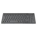 Digitus Keyboard for TFT consoles black, wired, french layout