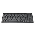 Digitus Keyboard for TFT consoles black, wired, german layout