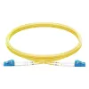 DINTEK LC/UPC-LC/UPC OS2 duplex LSZH Fiber patchkabel geel 3 meter