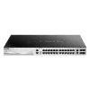 D-Link 24 x 10/100/1000BASE-T ports Layer 3 Sta