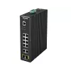 D-Link 12 Port L2 Industrial Smart Managed Switch with 10 x 1GBaseT(X) ports & 2 x SFPports