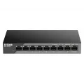 D-Link 9-Port 10/100 Unmanaged long range PoE