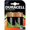 Duracell Rechargeable Plus D 2CT