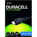 Duracell Sync Charge CBL Micr USB 2M BLK