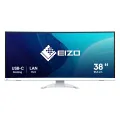 Eizo 37.5inch 3840x1600 pixel IPS White USB-C DP 2x HDMI 4xUSB-A