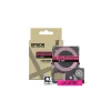 Epson Fluorescent Pink/Black 12mm LK-4PBF