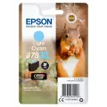 Epson Singlepack Light Cyan 378XL Squirrel Clara Photo HD Ink