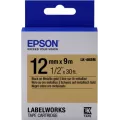 Epson Label Cartridge Metallic LK-4KBM Black/Gold 12mm (9m)