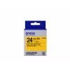 Epson Label Cartridge Pastel LK-6YBP Black/Yellow 24mm (9m)