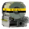 Epson LK-9WBVN Consumables: Tapes Vinyl Label Tape Yellow Black 50 mm 7 m