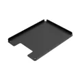 Ergonomic Solutions 6/8/9000 Series Printer Plate straight angle BLACK